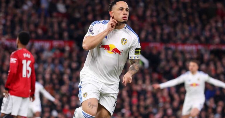 Manchester United 1-2 Leeds United: Okafor double secures historic win