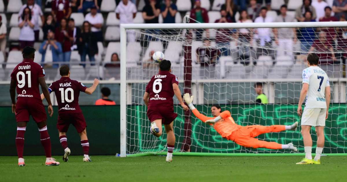 Serie A: Inter Milan title party stalled by dramatic Torino comeback in 2-2 draw