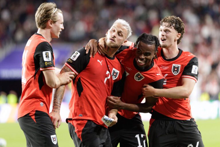 Austria 3-1 Jordan: Marko Arnautovic late drama seals winning World Cup return