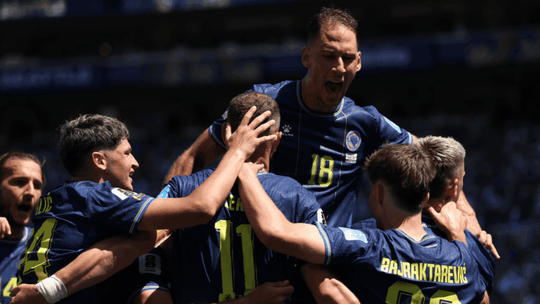 Bosnia-Herzegovina 3-1 Qatar: Alajbegovic stunner boosts knockout hopes as Qatar eliminated