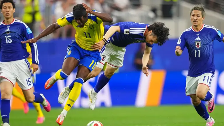 Japan 1-1 Sweden: Anthony Elanga strike cancels out Daizen Maeda opener as both qualify