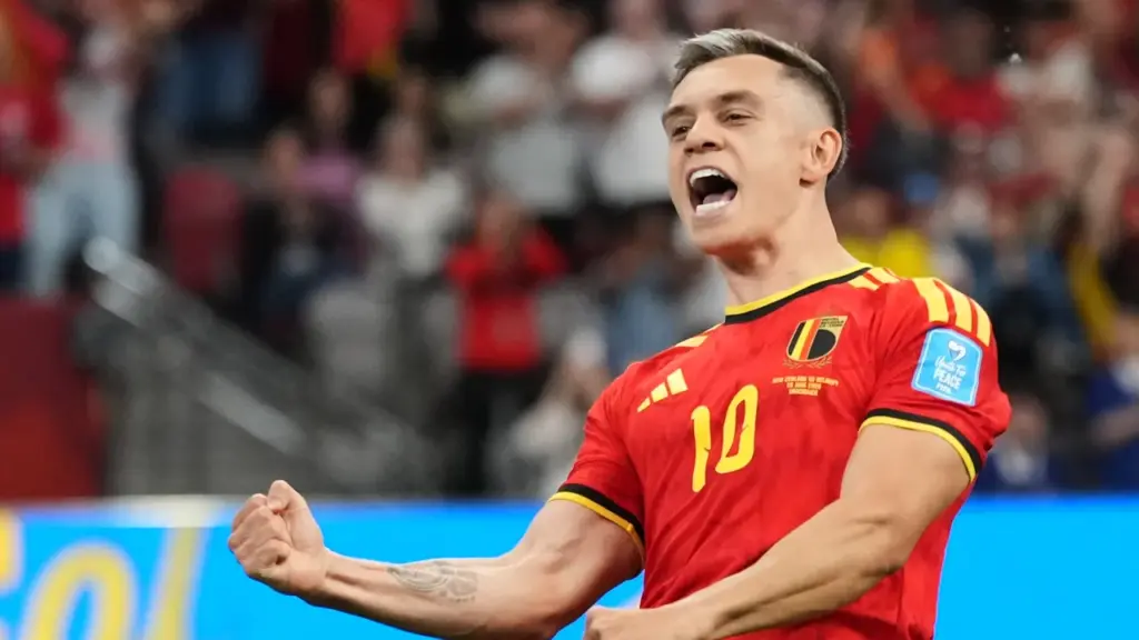 New Zealand 1-5 Belgium: Trossard brace inspires Red Devils to top of Group G