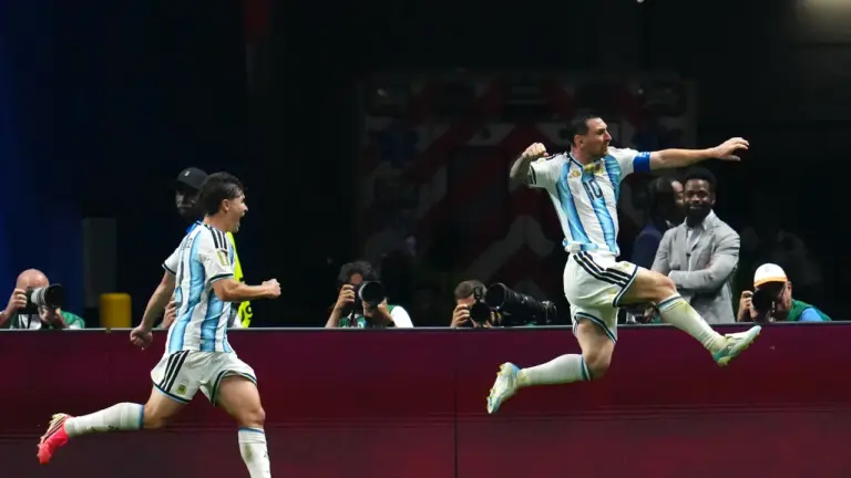 Argentina 3-2 Egypt: Messi and Fernandez rescue holders in World Cup classic