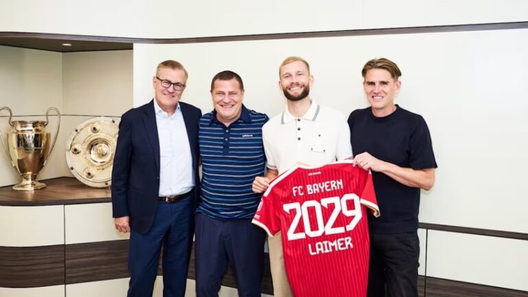OFFICIAL: Bayern Munich extend Laimer’s contract until 2029