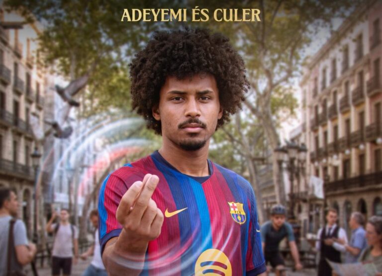 Official: Barcelona Signs Karim Adeyemi