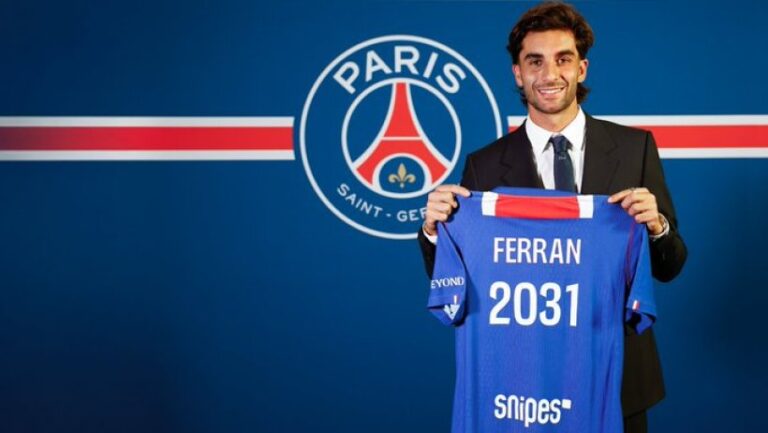 Paris Saint-Germain sign Spain World Cup hero Ferran Torres from Barcelona in €50m deal