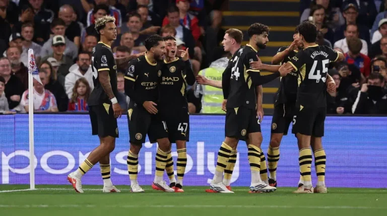Cherki Double Fires Man City to 4-1 Win Over Palace
