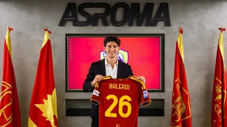 Roma Sign Leonardo Balerdi on Loan from Marseille