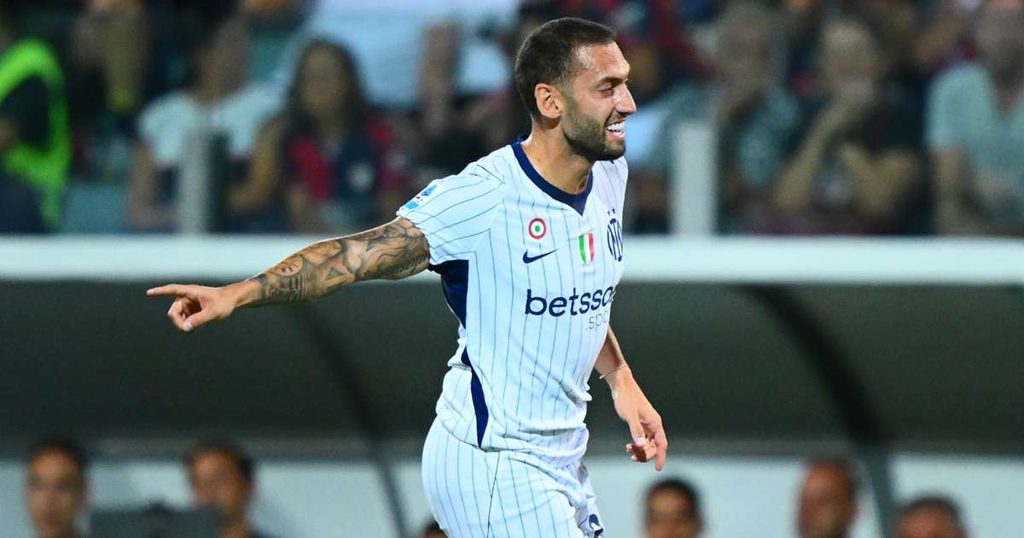 Cagliari 0-1Inter : Çalhanoğlu Goal Gives Chivu's Side Serie A Win