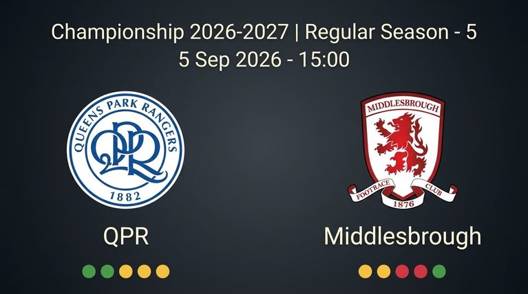 QPR vs Middlesbrough: Championship Preview, Team News and Prediction