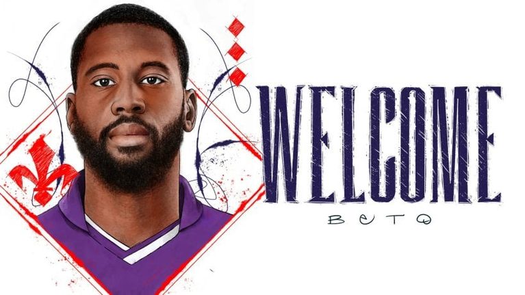 Fiorentina Complete Permanent Signing of Everton Striker Beto